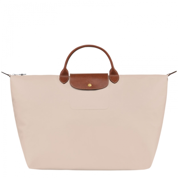 Longchamp Women's Le Pliage Original L Travel bag Paper - Recycled canvas | Paper