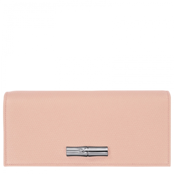 Longchamp Women's Le Roseau Flap wallet Ballerina - Leather | Ballerina