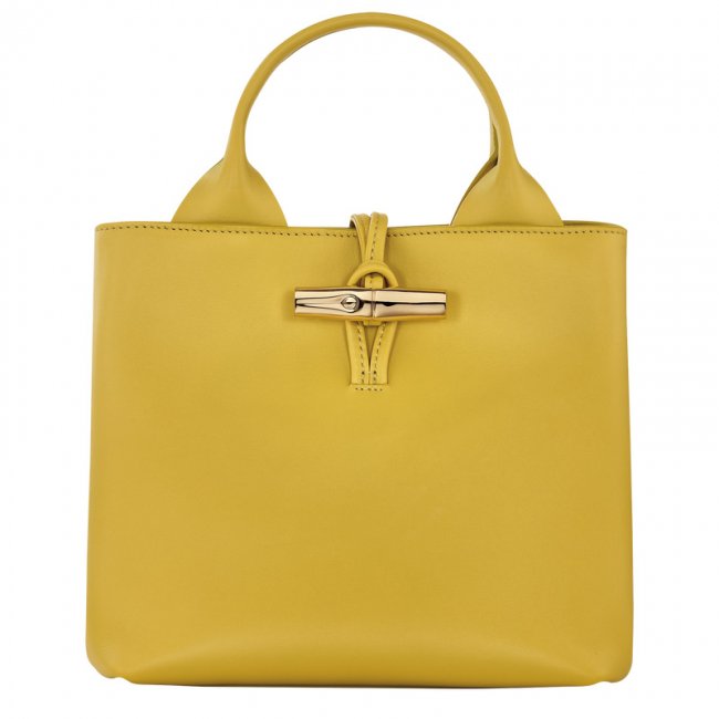 Longchamp Women's Le Roseau S Handbag Ginger - Leather | Ginger