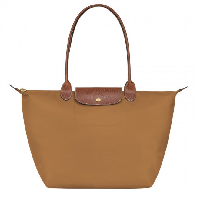 Longchamp Women's Le Pliage Original L Tote bag Fawn - Recycled canvas | Fawn