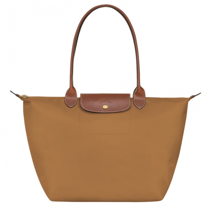 Longchamp Women's Le Pliage Original L Tote bag Fawn - Recycled canvas | Fawn