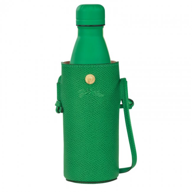 Longchamp Women's Épure Bottle holder Green - Leather | Green