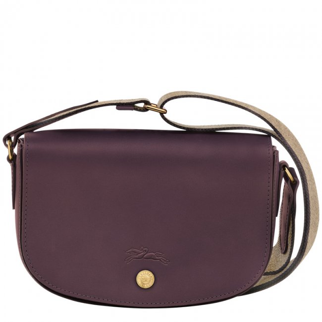 Longchamp Women's Épure S Crossbody bag Eggplant - Leather | Eggplant