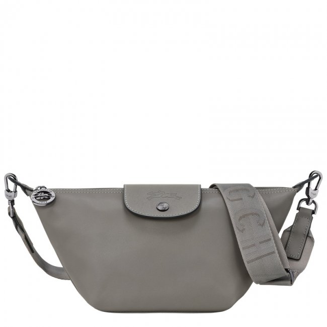 Longchamp Men's Le Pliage Xtra XS Crossbody bag Turtledove - Leather | Turtledove