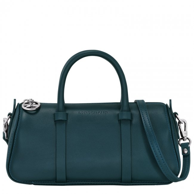 Longchamp Women's Daylong S Handbag Ink blue - Leather | Ink blue