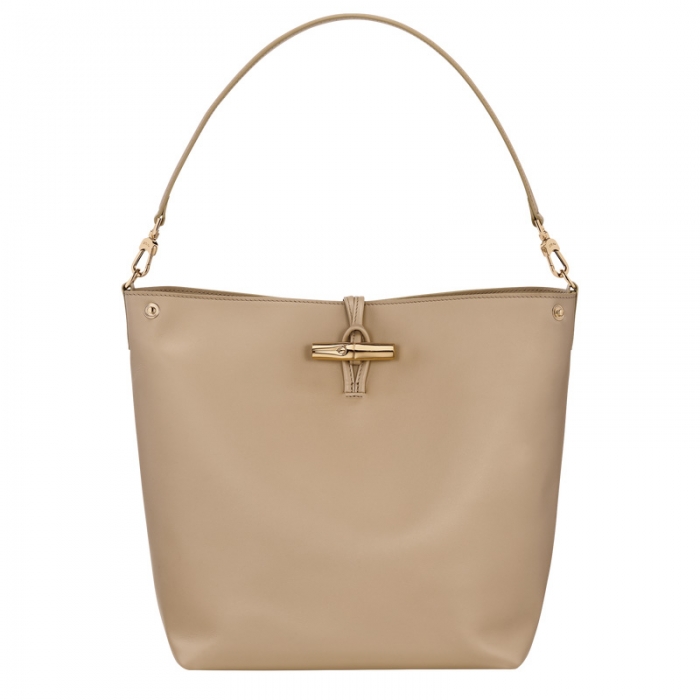 Longchamp Women's Le Roseau M Hobo bag Root - Leather | Root