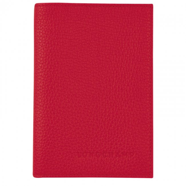 Longchamp Men's Le Foulonné Passport cover Love - Leather | Love