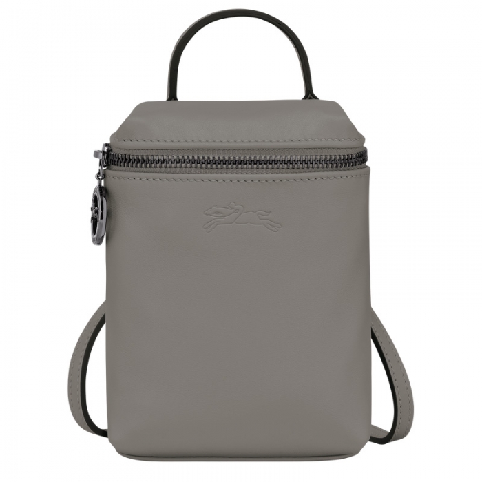Longchamp Men's Le Pliage Xtra XS Crossbody bag Turtledove - Leather | Turtledove
