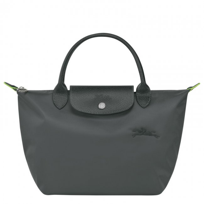 Longchamp Women's Le Pliage Green S Handbag Graphite - Recycled canvas | Graphite