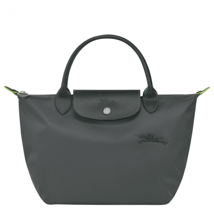 Longchamp Women's Le Pliage Green S Handbag Graphite - Recycled canvas | Graphite