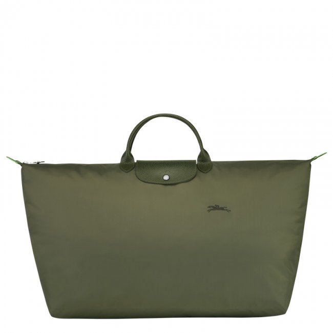 Longchamp Women's Le Pliage Green XL Travel bag Forest - Recycled canvas | Forest