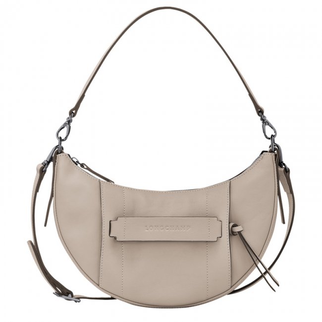 Longchamp Women's 3D S Crossbody bag Clay - Leather | Clay