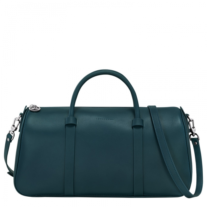 Longchamp Women's Daylong L Handbag Ink blue - Leather | Ink blue