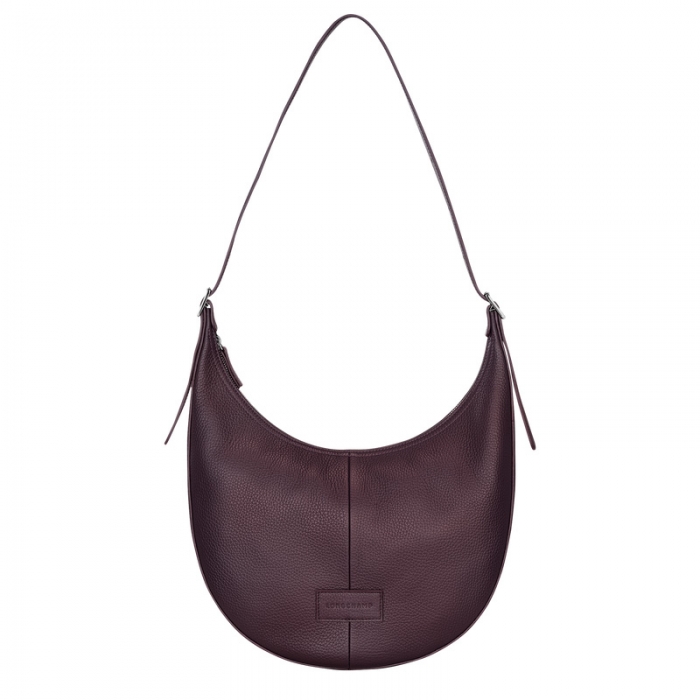 Longchamp Women's Essential L Crossbody bag Eggplant - Leather | Eggplant