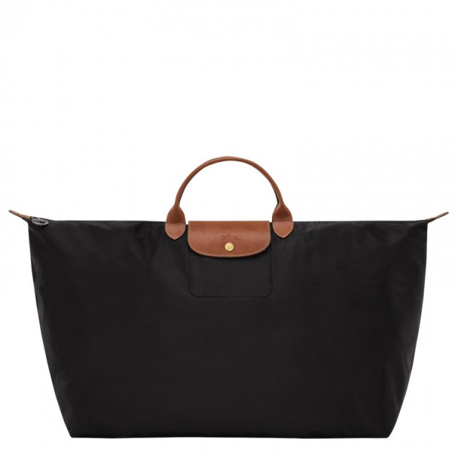 Longchamp Women's Le Pliage Original XL Travel bag Black - Recycled canvas | Black