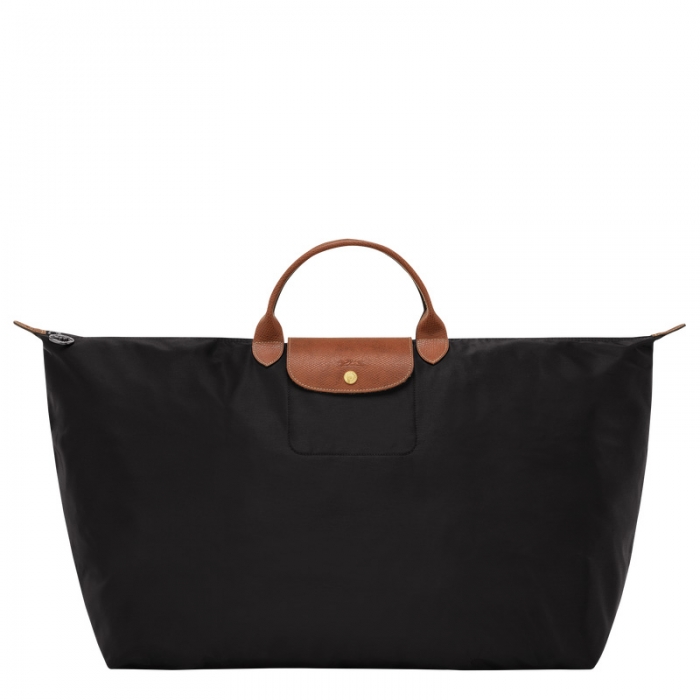 Longchamp Women's Le Pliage Original XL Travel bag Black - Recycled canvas | Black