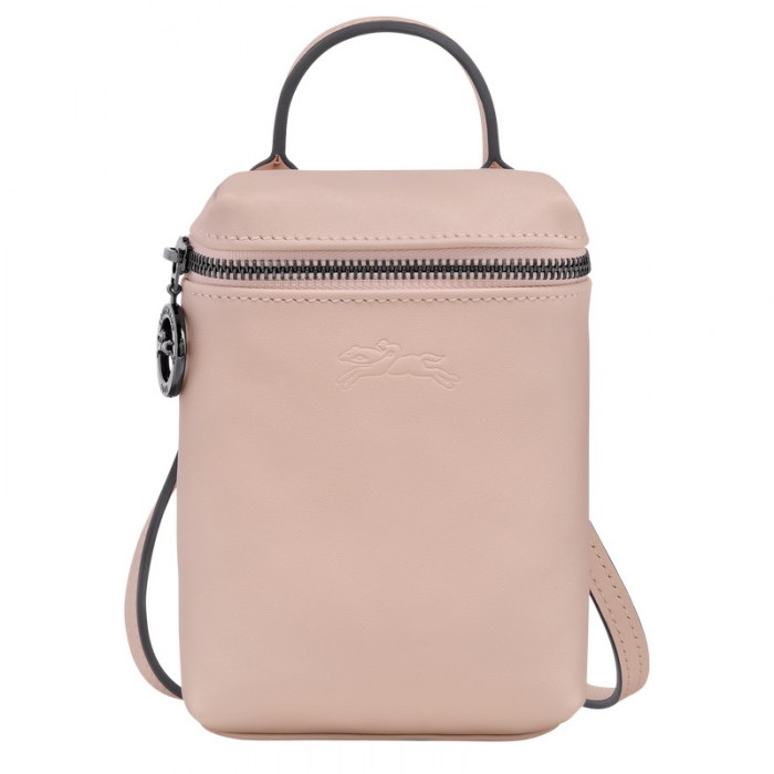 Longchamp Men's Le Pliage Xtra XS Crossbody bag Nude - Leather | Nude
