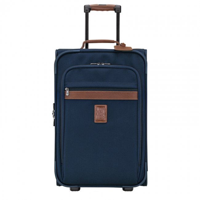 Longchamp Women's Boxford M Carry-on Blue - Recycled canvas | Blue
