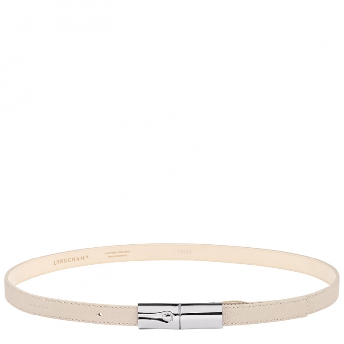 Longchamp Women's Le Roseau Ladies' belt Paper - Leather | Paper