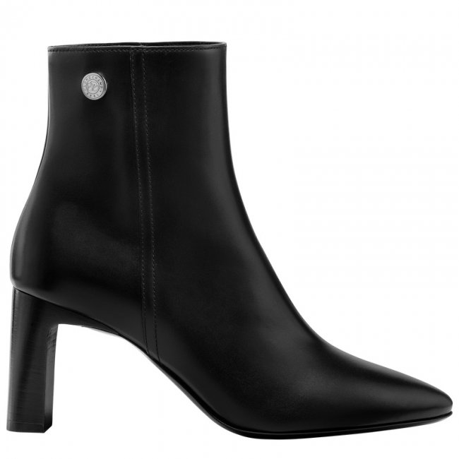 Longchamp Women's Epure Low Boots Black - Leather | Black