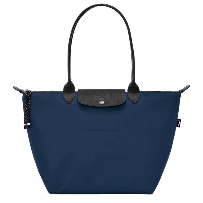 Longchamp Women's Le Pliage Energy L Tote bag Navy - Recycled canvas | Navy