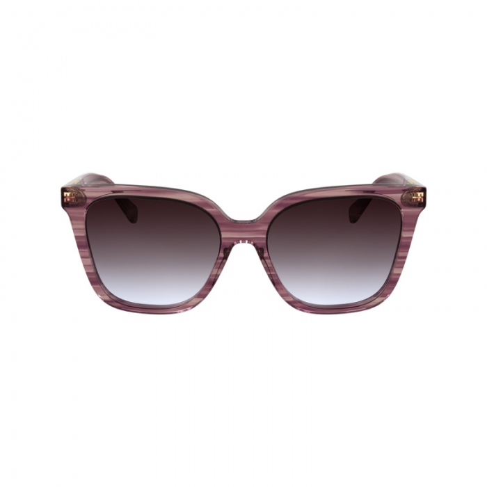 Longchamp Women's Sunglasses Violet - Acetate | White/Violet