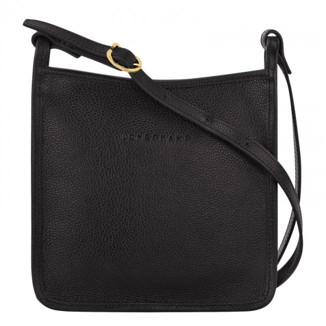 Longchamp Women's Le Foulonné S Crossbody bag Black - Leather | Black