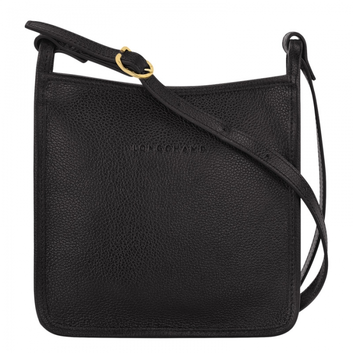 Longchamp Women's Le Foulonné S Crossbody bag Black - Leather | Black