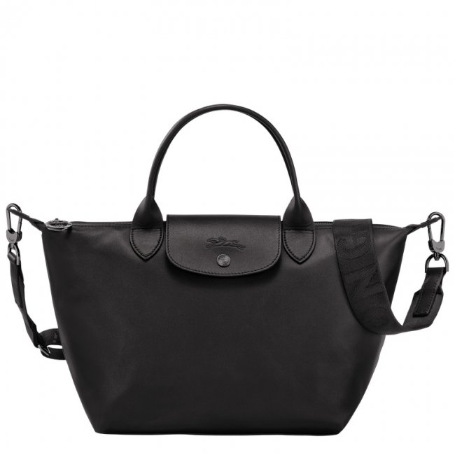 Longchamp Women's Le Pliage Xtra S Handbag Black - Leather | Black
