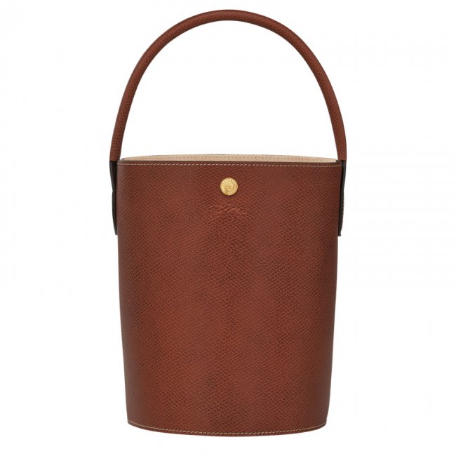 Longchamp Women's Épure S Bucket bag Brown - Leather | Brown