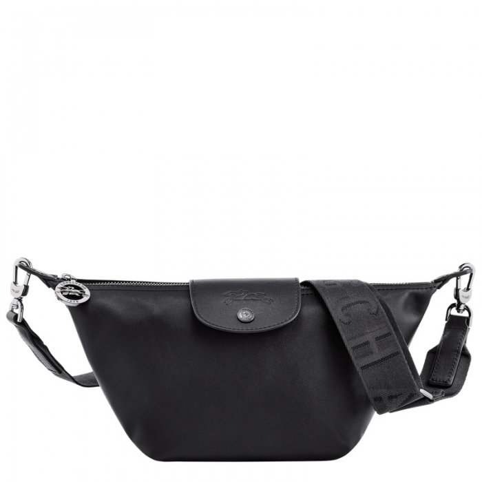Longchamp Men's Le Pliage Xtra XS Crossbody bag Black - Leather | Black