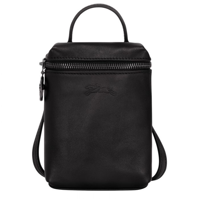 Longchamp Men's Le Pliage Xtra XS Crossbody bag Black - Leather | Black