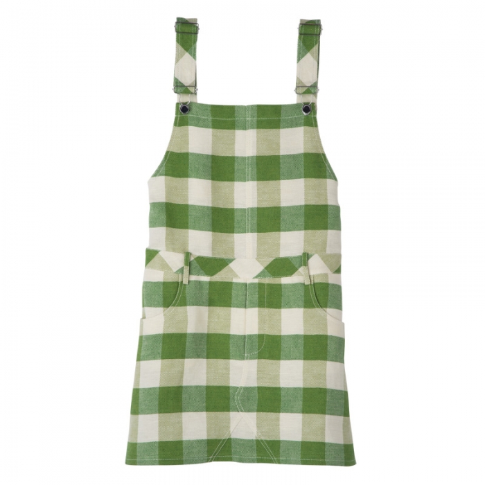 Longchamp Women's Dress Green - Vichy jacquard | Green