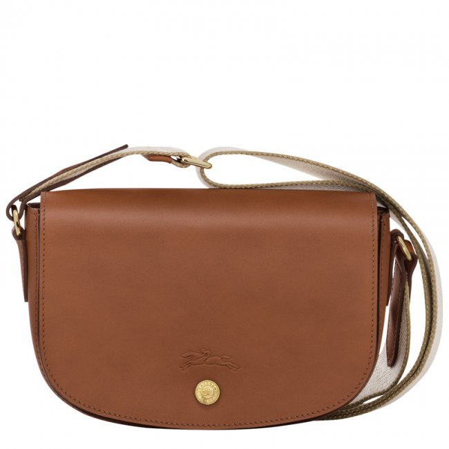 Longchamp Women's Épure S Crossbody bag Cognac - Leather | Cognac