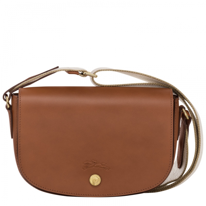 Longchamp Women's Épure S Crossbody bag Cognac - Leather | Cognac