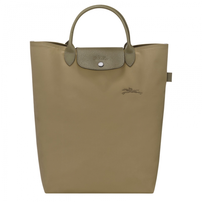 Longchamp Men's Le Pliage Green M Tote bag Artichoke - Canvas | Artichoke