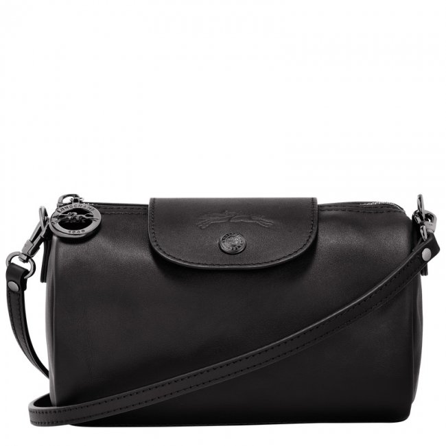 Longchamp Women's Le Pliage Xtra XS Crossbody bag Black - Leather | Black