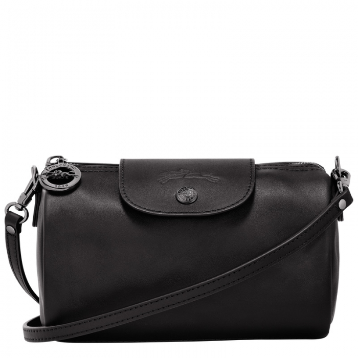 Longchamp Women's Le Pliage Xtra XS Crossbody bag Black - Leather | Black