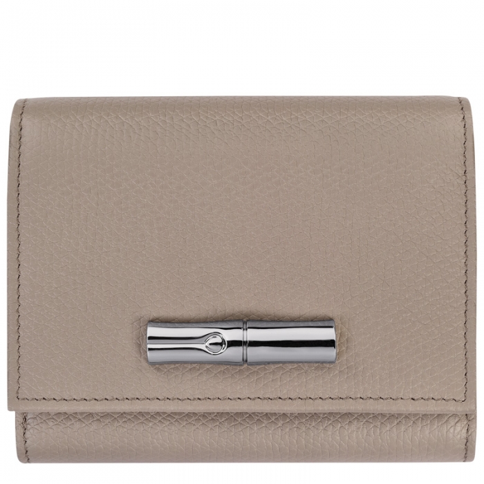 Longchamp Women's Le Roseau Wallet Clay - Leather | Clay