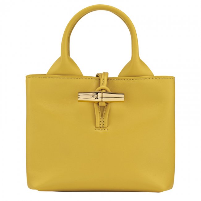 Longchamp Women's Le Roseau XS Handbag Ginger - Leather | Ginger