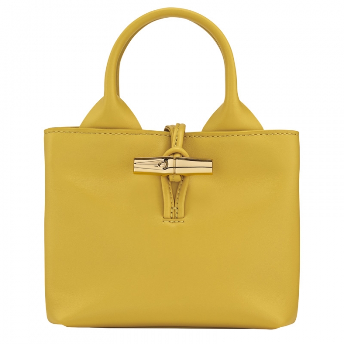 Longchamp Women's Le Roseau XS Handbag Ginger - Leather | Ginger