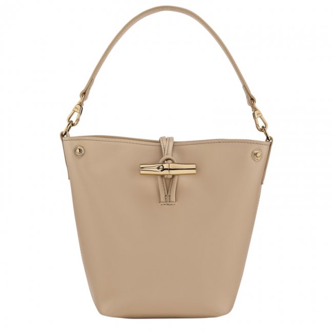 Longchamp Women's Le Roseau XS Bucket bag Root - Leather | Root