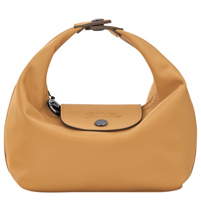 Longchamp Women's Le Pliage Xtra XS Handbag Honey - Leather | Honey