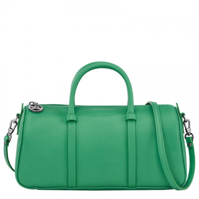 Longchamp Women's Daylong M Handbag Green - Leather | Green