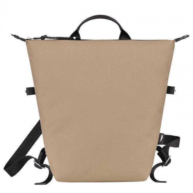Longchamp Men's Le Pliage Energy L Backpack Clay - Recycled canvas | Clay