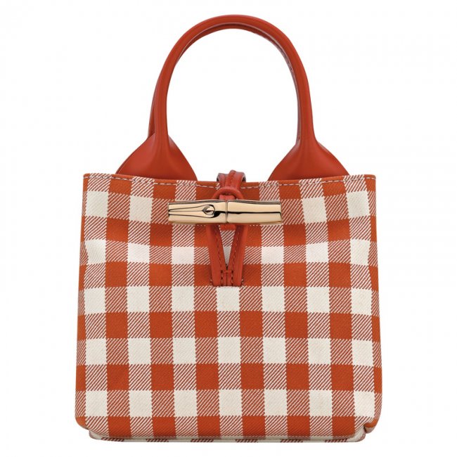 Longchamp Women's Le Roseau XS Handbag Bark - Canvas | Bark