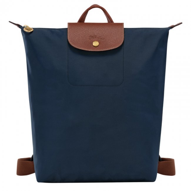 Longchamp Men's Le Pliage Original M Backpack Navy - Canvas | Navy