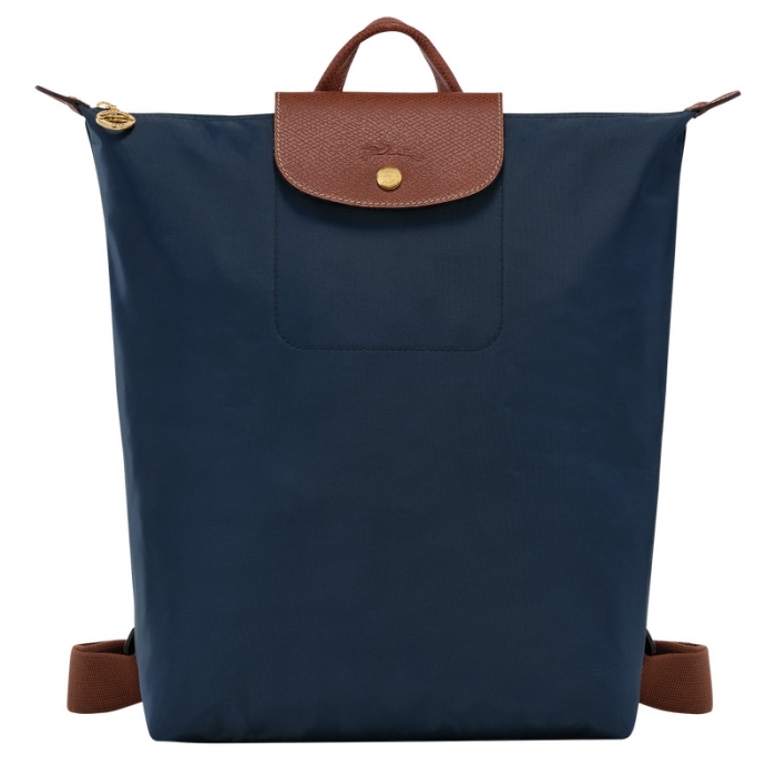 Longchamp Men's Le Pliage Original M Backpack Navy - Canvas | Navy