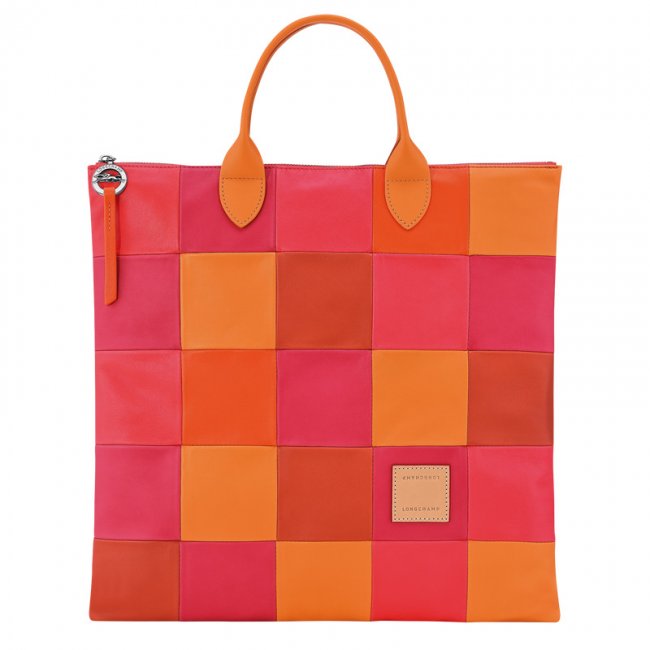 Longchamp Women's Re-Play L Handbag Carrot - Leather | Carrot