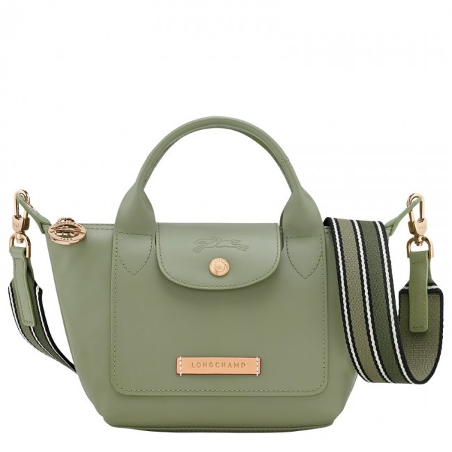 Longchamp Women's Le Pliage Xtra XS Handbag Laurel - Leather | Laurel
